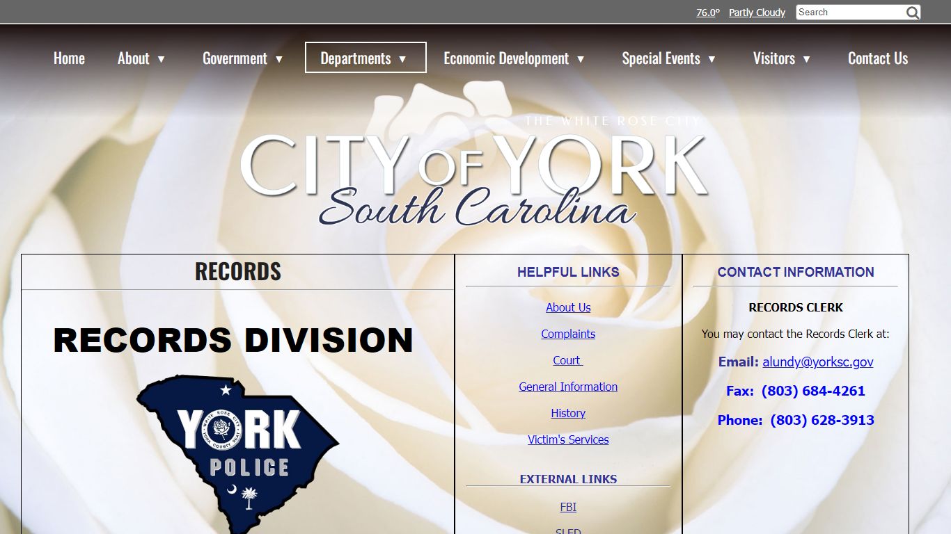 Records - Welcome to the City of York - Official Website